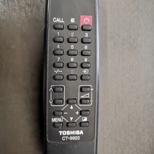 Дистанционното управление CT-9922 за телевизор Toshiba