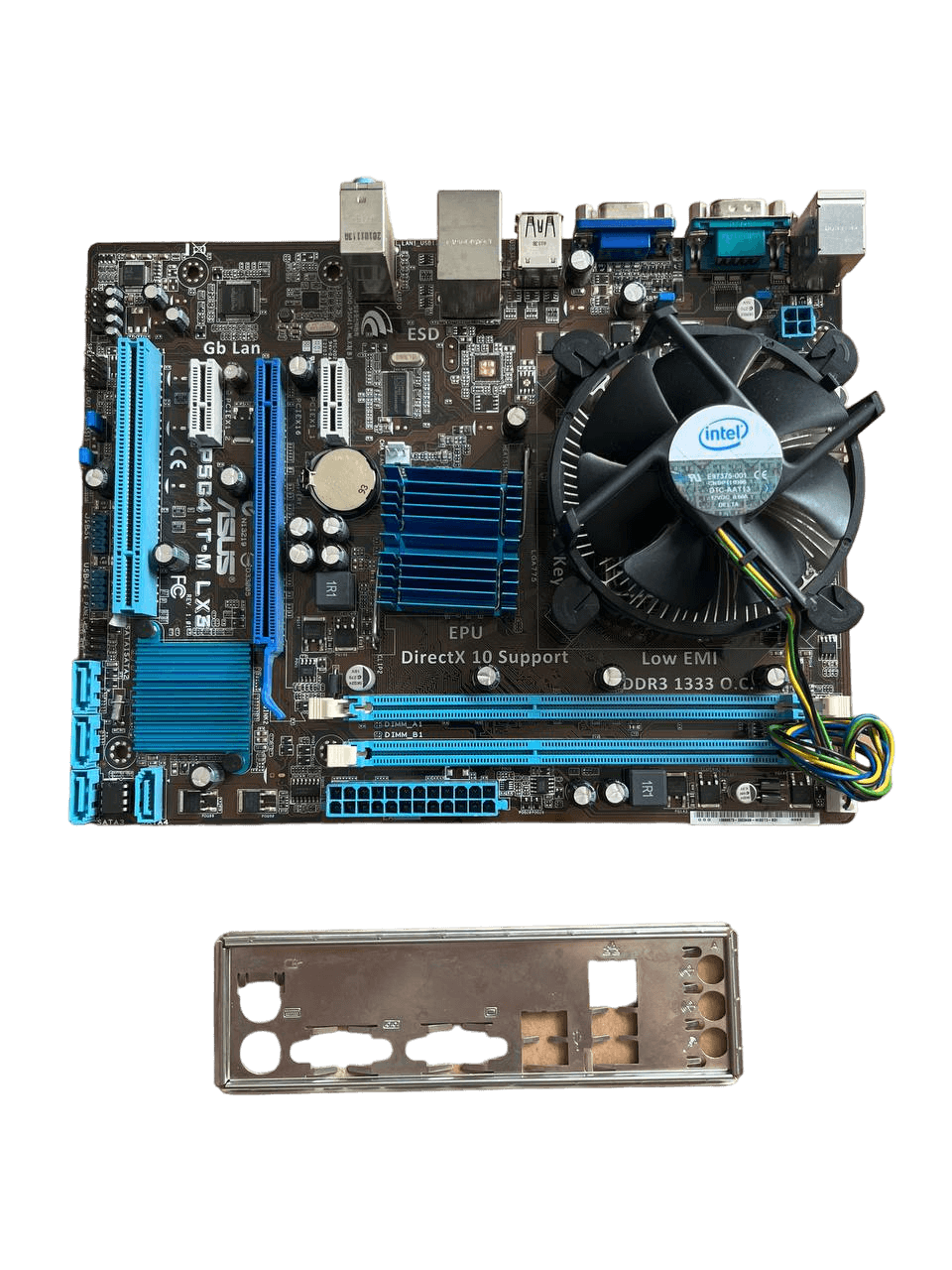 Asus P5G41T-M , Intel Core2Duo E8400