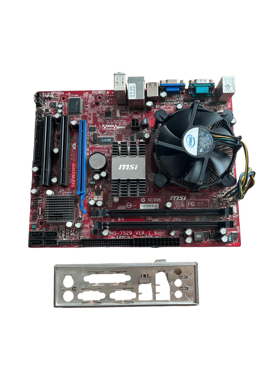 Дънна платка MSI G31M-P21 с процесор Intel E6500